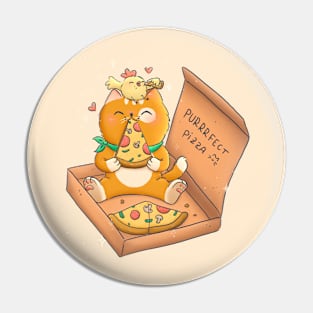 Pizza Cat Pin