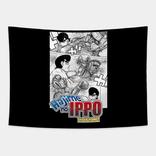 hajime no ippo Tapestry by Sparkledoom