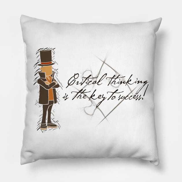 Critical Thinking Pillow by maped