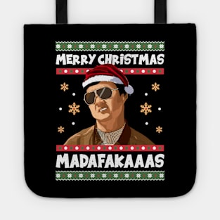 Merry Christmas Madafakaaas Tote