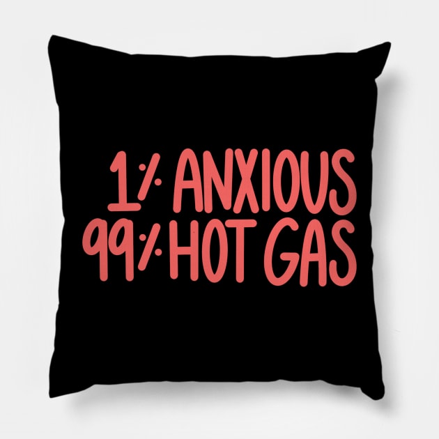 1% Anxious Pillow by crankycranium