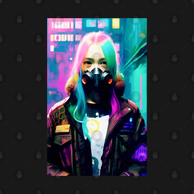 Abstract Cyberpunk Girl by Voodoo Production