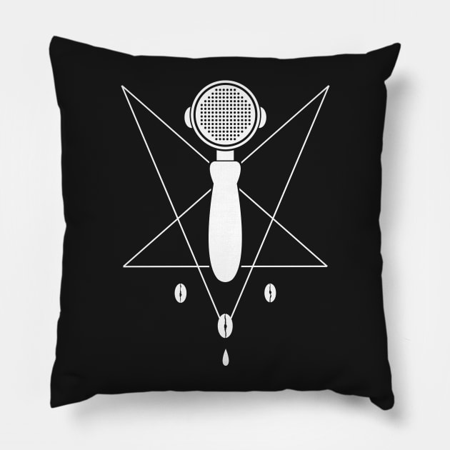 Coffee: My Dark Master Pillow by retrosaurus