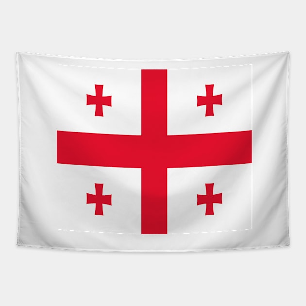 Georgia Flag Tapestry by flag for all