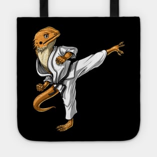 Bearded Dragon Karate Tote