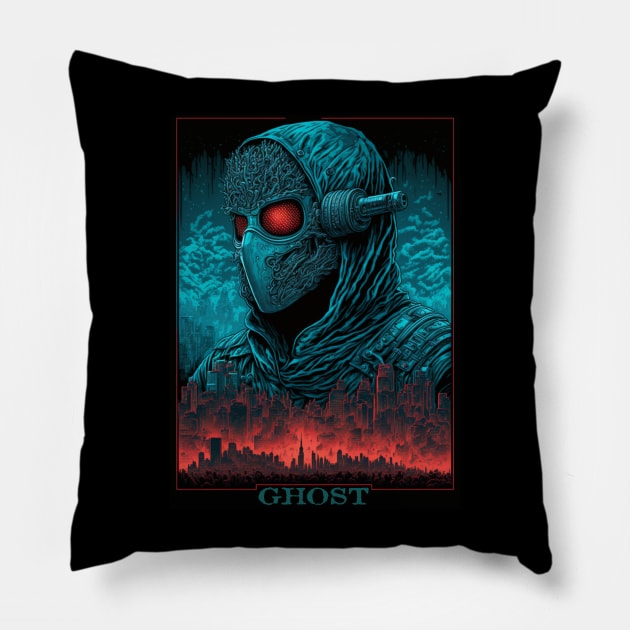Ghost Pillow by Cactux