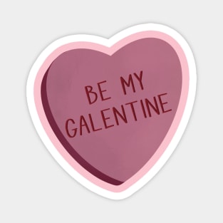 Galentines Conversation Hearts Magnet