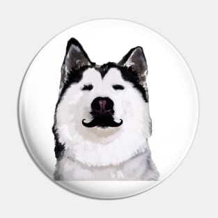 Husky Dog Pin