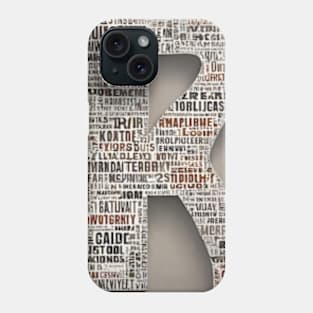 Word Cloud Design - Wear the Creativity! Phone Case