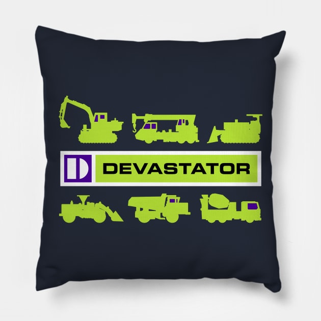 Devastator Pillow by lonepigeon