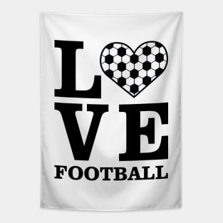 Love Soccer / Football Tapestry