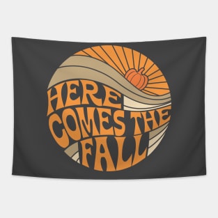Here Comes The Fall Tapestry