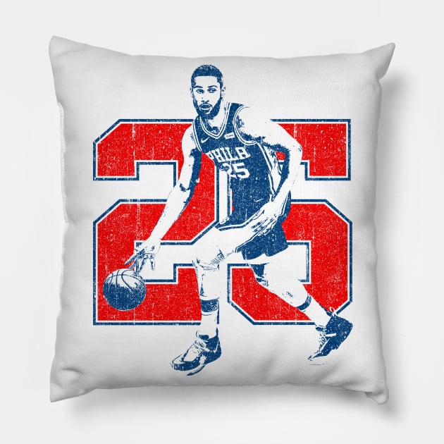 Ben Simmons (Variant) Pillow by huckblade