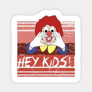 Retro Clown Magnet