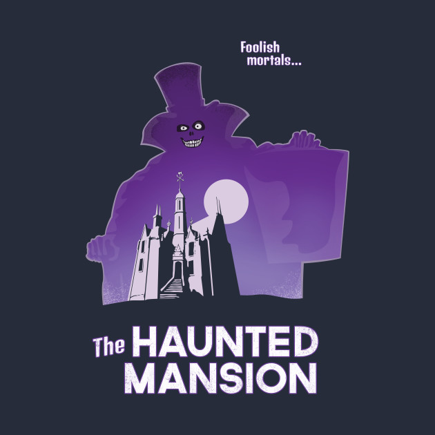 Hatbox Ghost (Disney World) - Haunted Mansion - T-Shirt | TeePublic