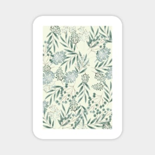 Floral Pattern Magnet