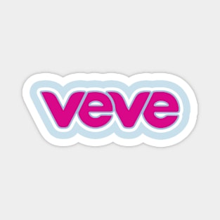 Veve Pink & Blue Logo Magnet