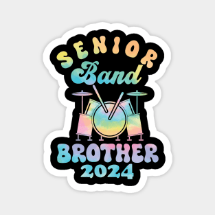 senior Band Brother 2024 Magnet