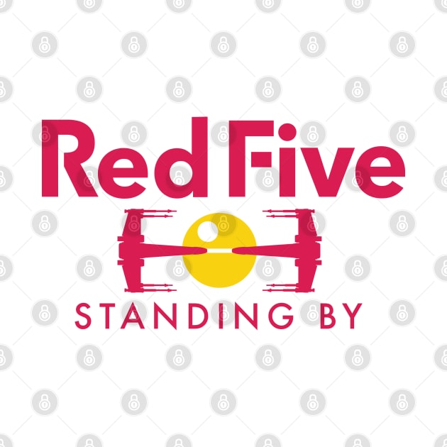 Red Five Standing By by DesignWise