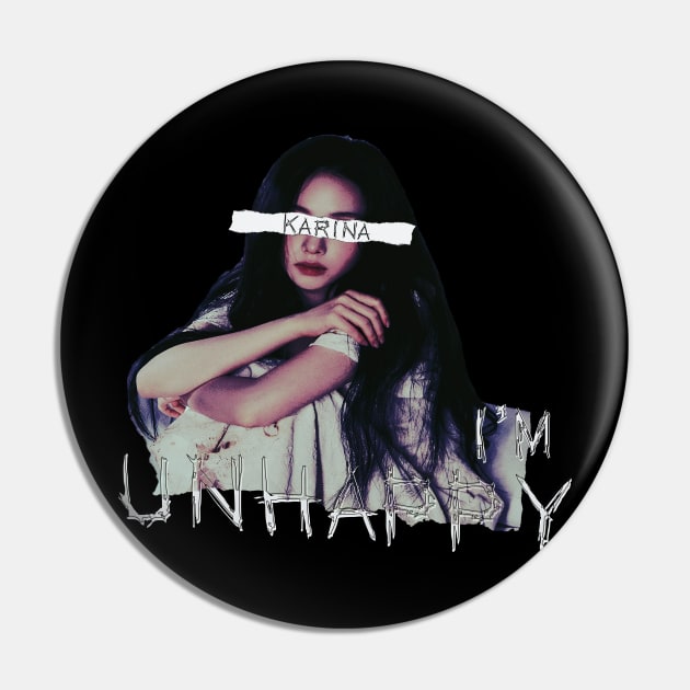 aespa Karina I'm Unhappy Pin by wennstore