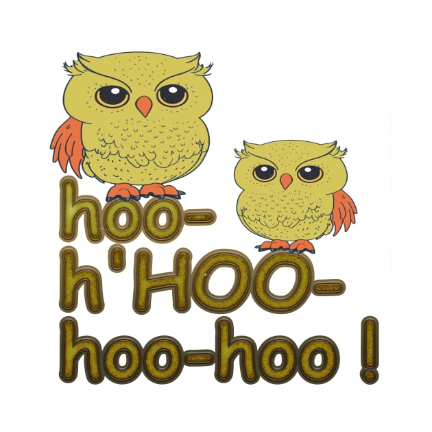 OWL HOO HOO by HTA DESIGNS