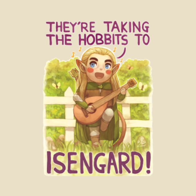 theyre taking the hobbits to isengard shirt