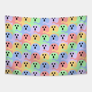 Ghost Tessellation (Pastel) Tapestry