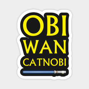 Obi Wan Catnobi Magnet