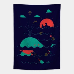 Arctic Playground Tapestry