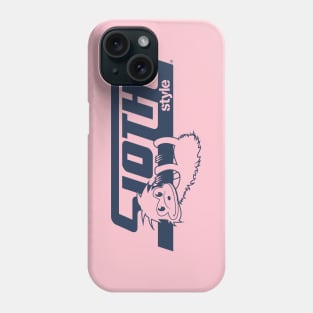 SLOTH STYLE BLUE Phone Case