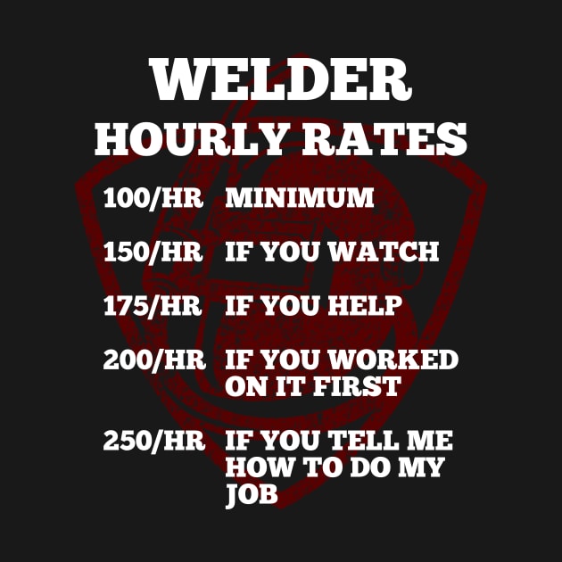 Welder hourly rates - Funny Welding by Kris_Cho