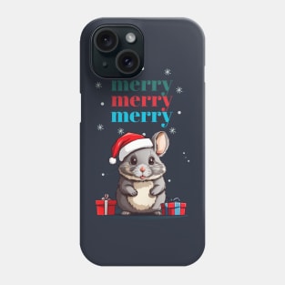 Christmas Chinchilla Phone Case