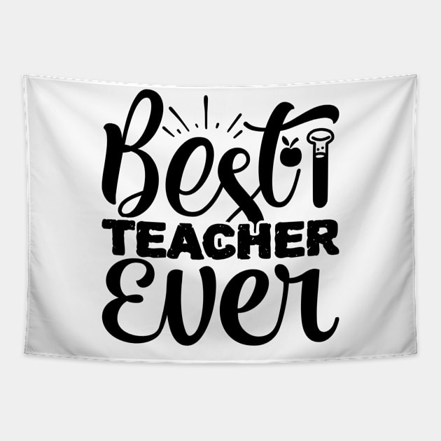 Best Teacher Ever Tapestry by Sohidul Islam