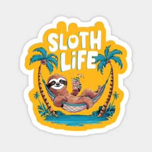 sloth life Magnet