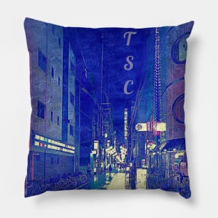 Osaka nights 2 Pillow