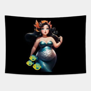 Sirenas Sea Witch in the Mermaid World Tapestry