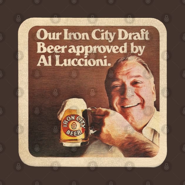 Iron City Beer "Al Approved" Retro Defunct Breweriana by darklordpug