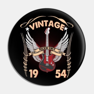 Vintage 1954 70th Birthday Gift Men Women 70 Years Old Pin