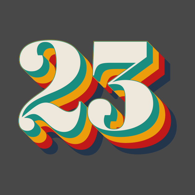 Number 23 by n23tees