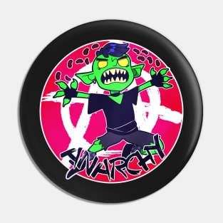 Anarchy Goblin Pin