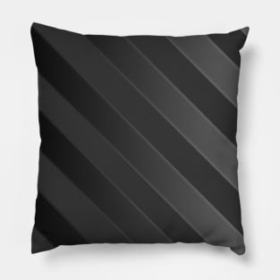 Grey stripes pattern Pillow