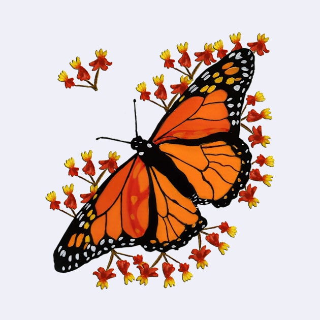 Monarch Butterfly by PaintingsbyArlette