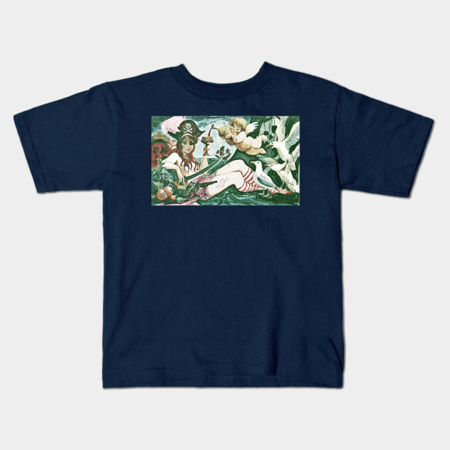 Potc Redhead Pirate Painting Pirates Of The Caribbean Kids T