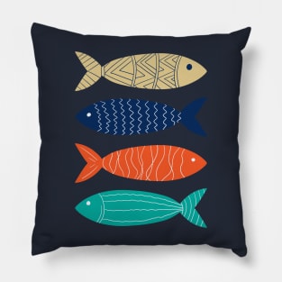 Colourful Fish Pillow