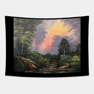 Back Country Path Tapestry