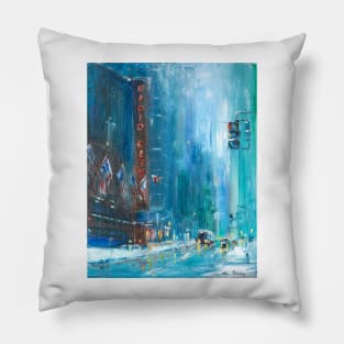 Radio City. New York Pillow