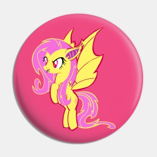 Flutterbat Illustration - Fluttershy Fan Art Pin