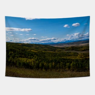 Big sky of Alberta Tapestry