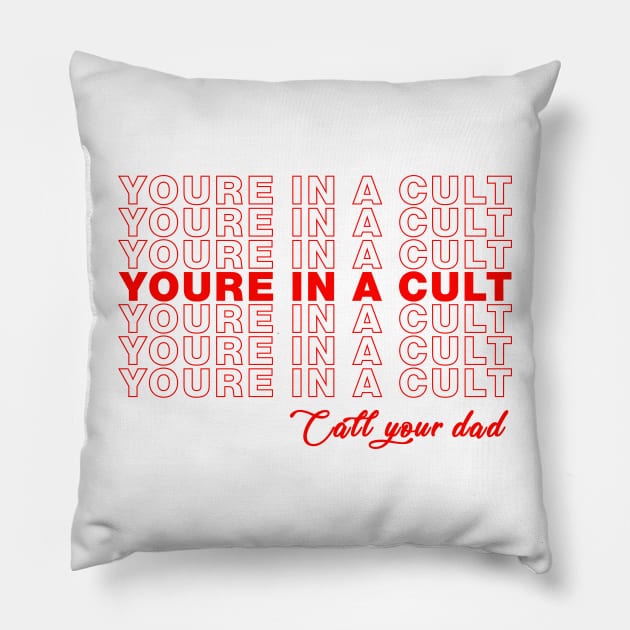 Ssdgm Stay Sexy And Don't Get Murdered Pillow by CreativeShirt