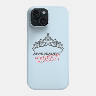 Spreadsheet Queen Phone Case